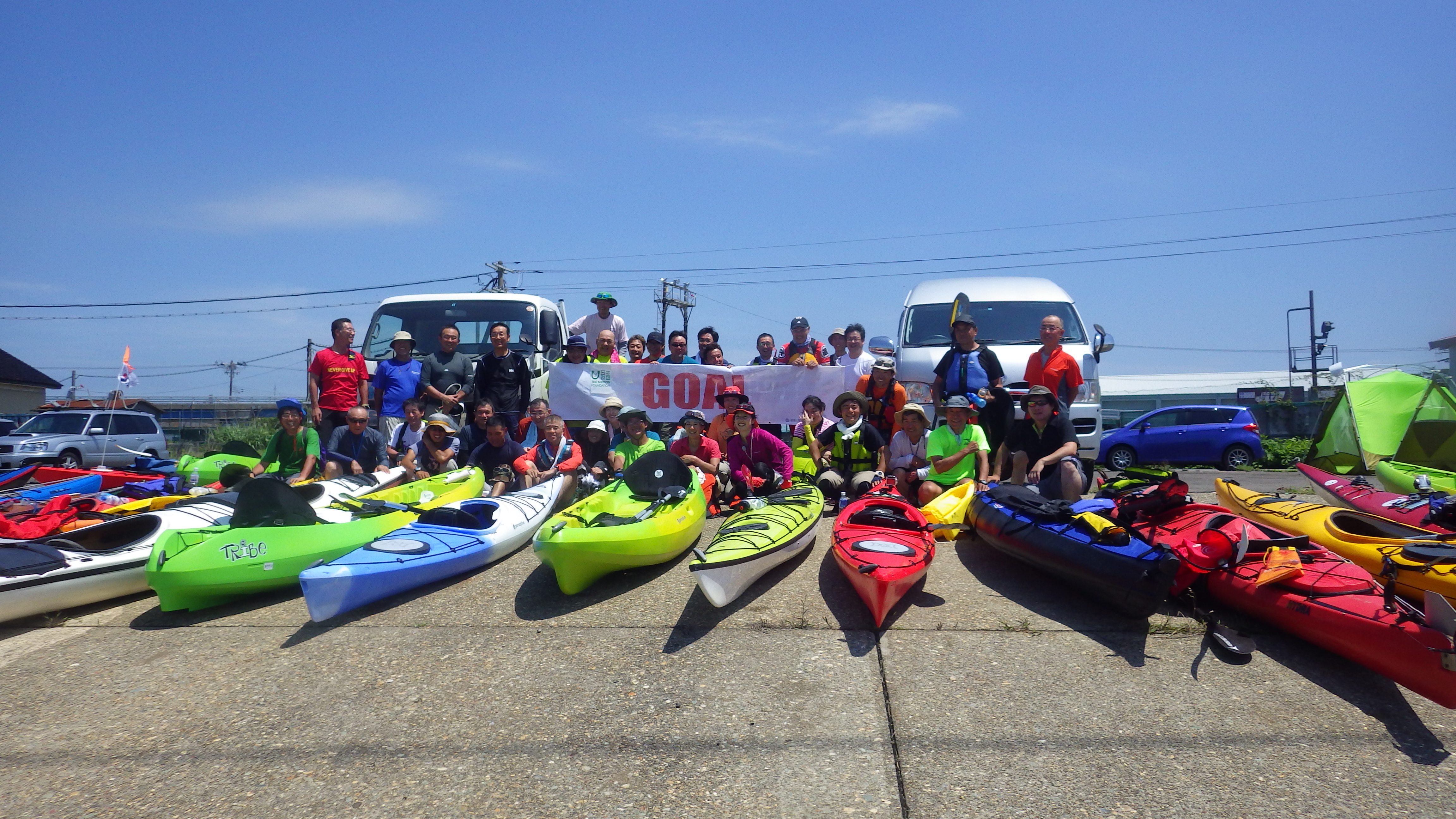 にぎわいを再創出する歴史的港町・酒田①酒田にてカヤックイベントを