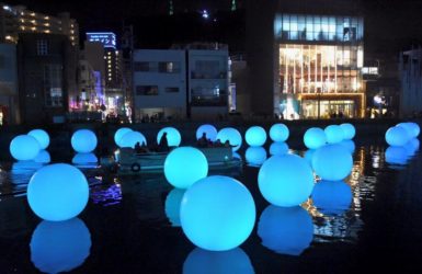 徳島LEDアートフェスティバル2016が開幕
